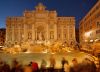 Trevi Fountain night view