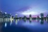 picture Orlando skyline by night Orlando